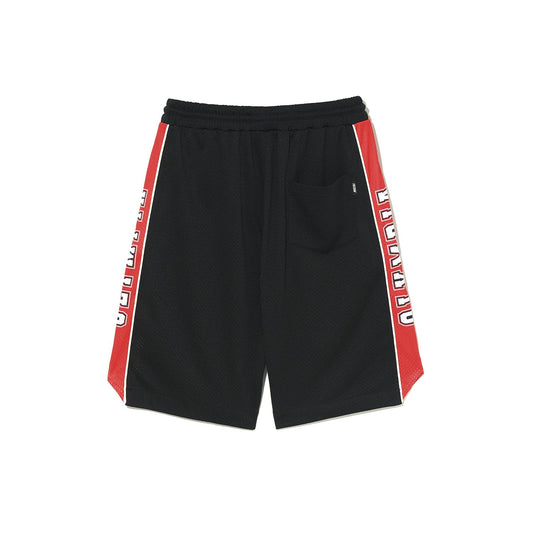 Olympia Side Panel Bermuda Shorts (Black)