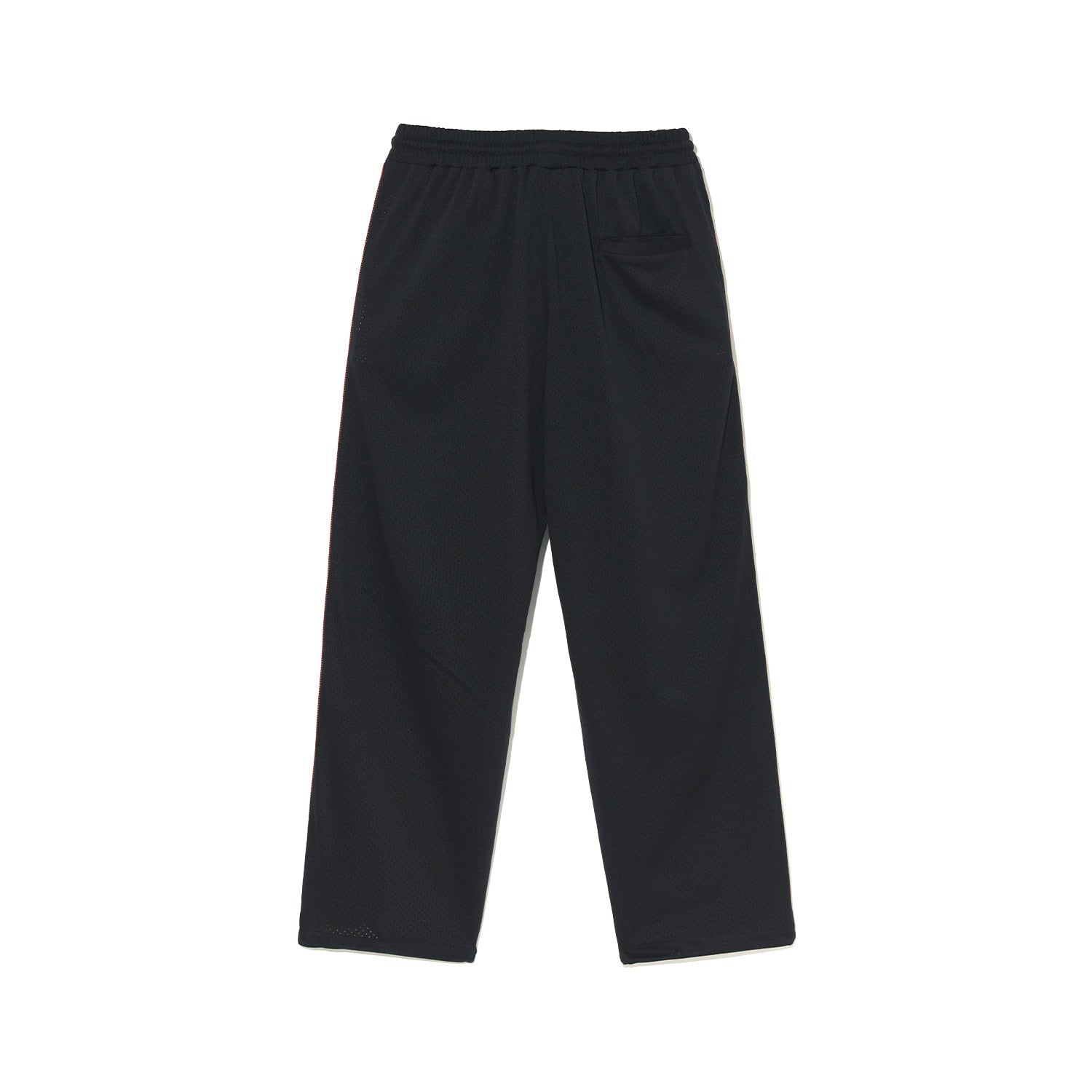 Olympia Lettering Entire Mesh Pants (Black)