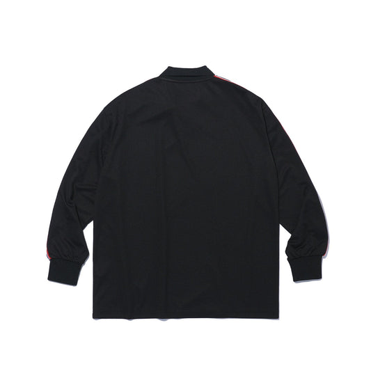 Olympia Lettering Football Long Sleeve (Black)