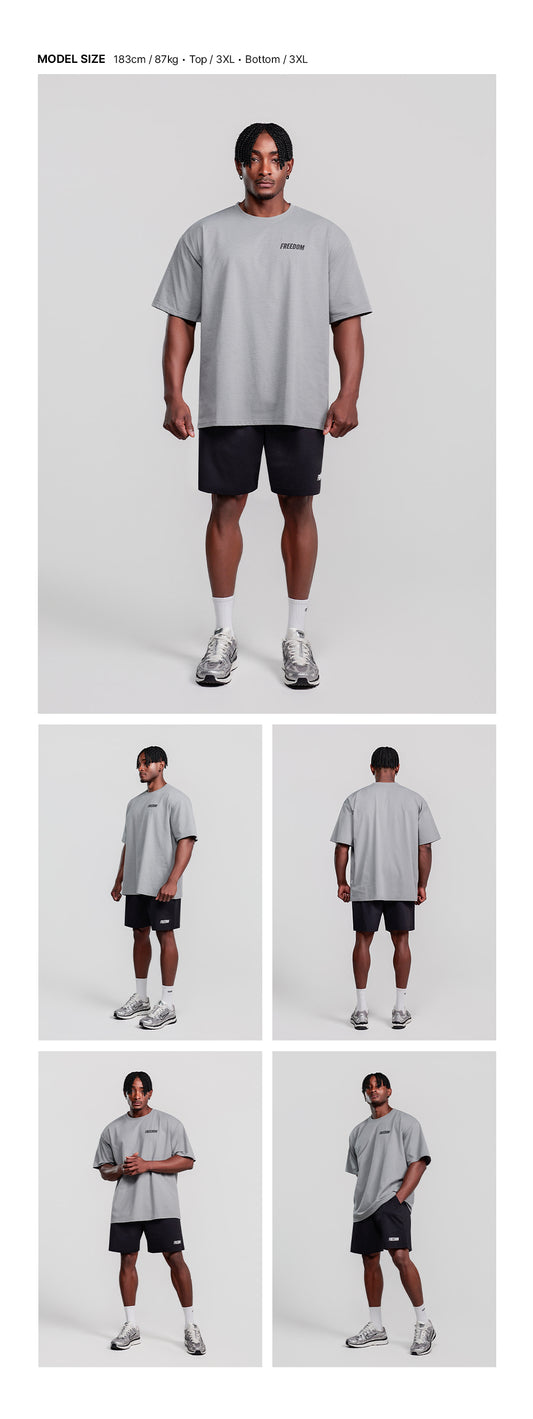 Essential Overfit T-Shirt (Grey)