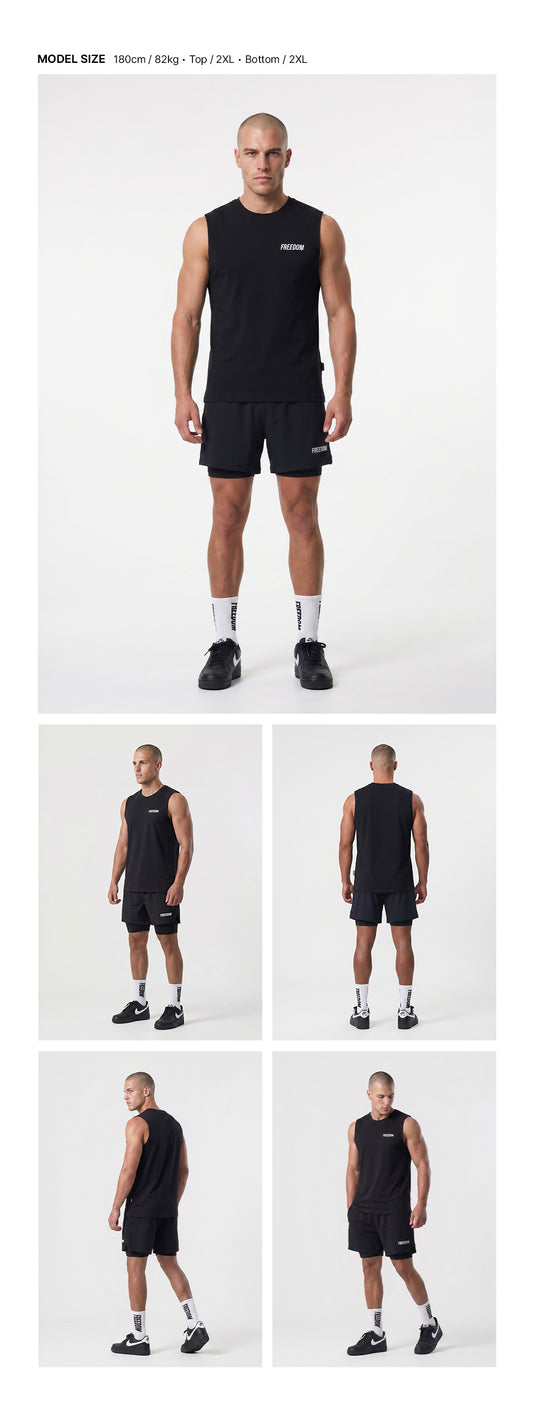 Essential Active Sleeveless (Black)