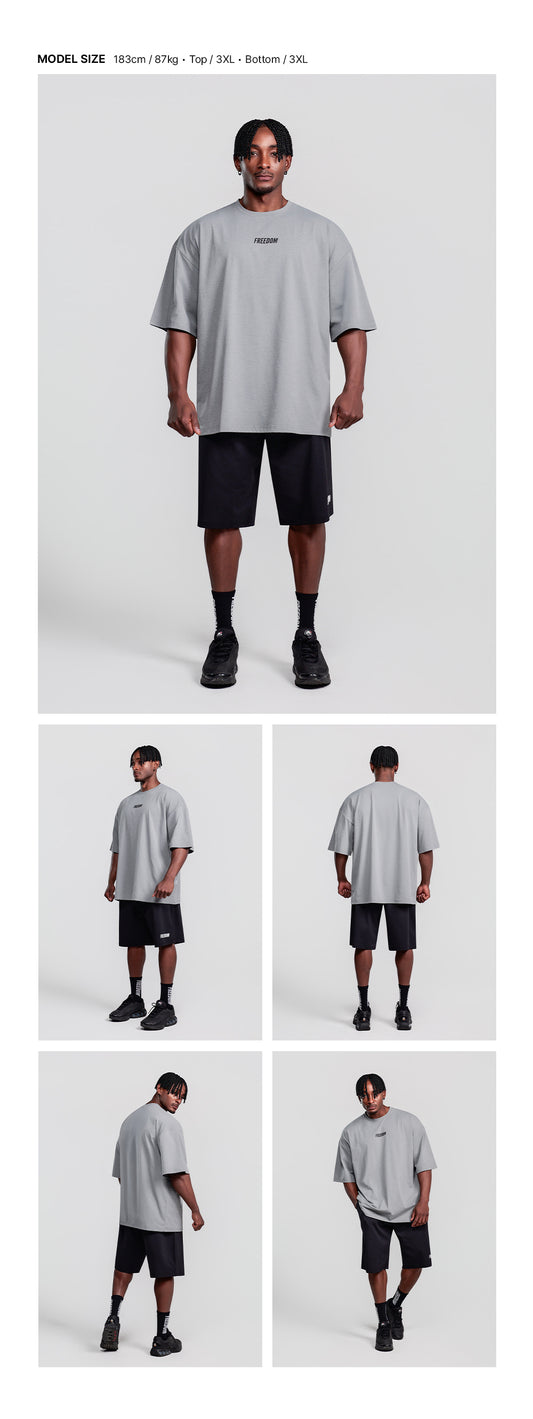 Essential Overfit T-shirt (Gray)