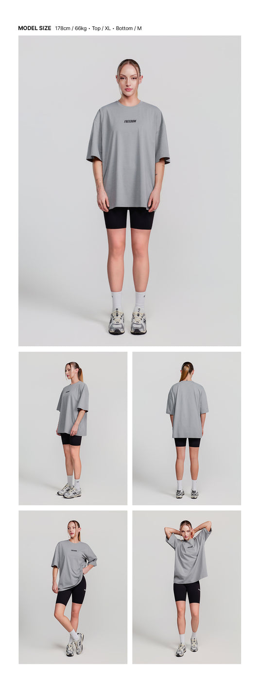Essential Overfit T-shirt (Gray)