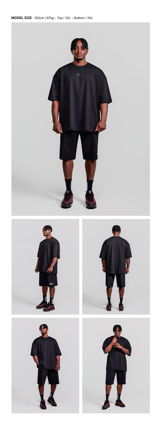 Essential Overfit T-Shirt (Black)