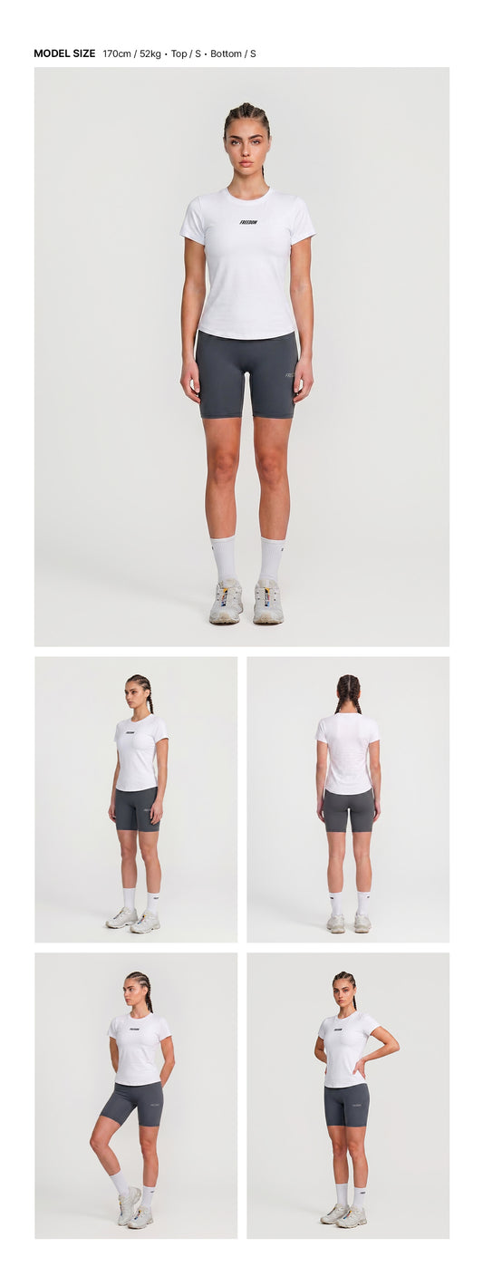 Essential Women's Active T-shirt (White)
