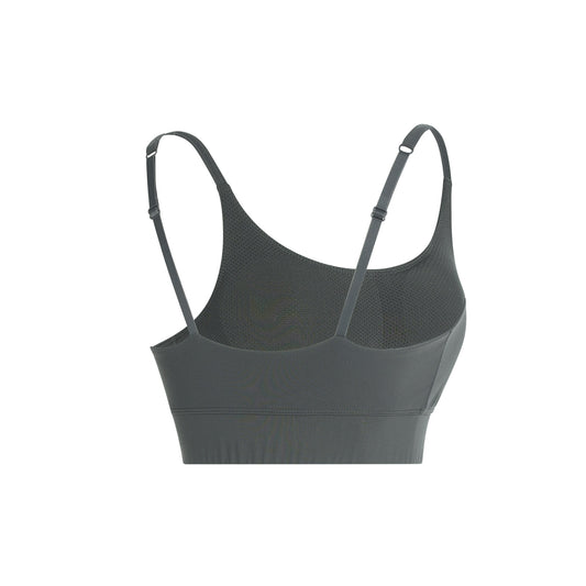 Support Big Logo Bra Top (Dark Gray)