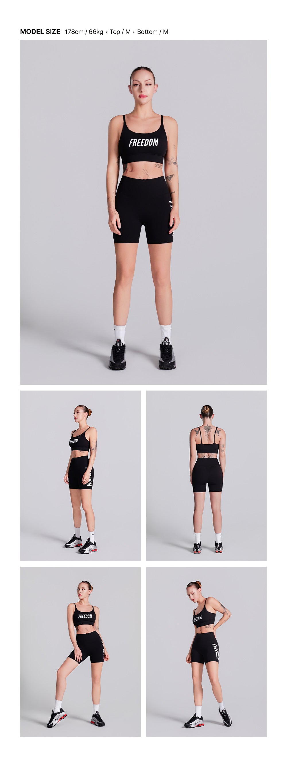 Support Big Logo 3.5 Shorts (Black)
