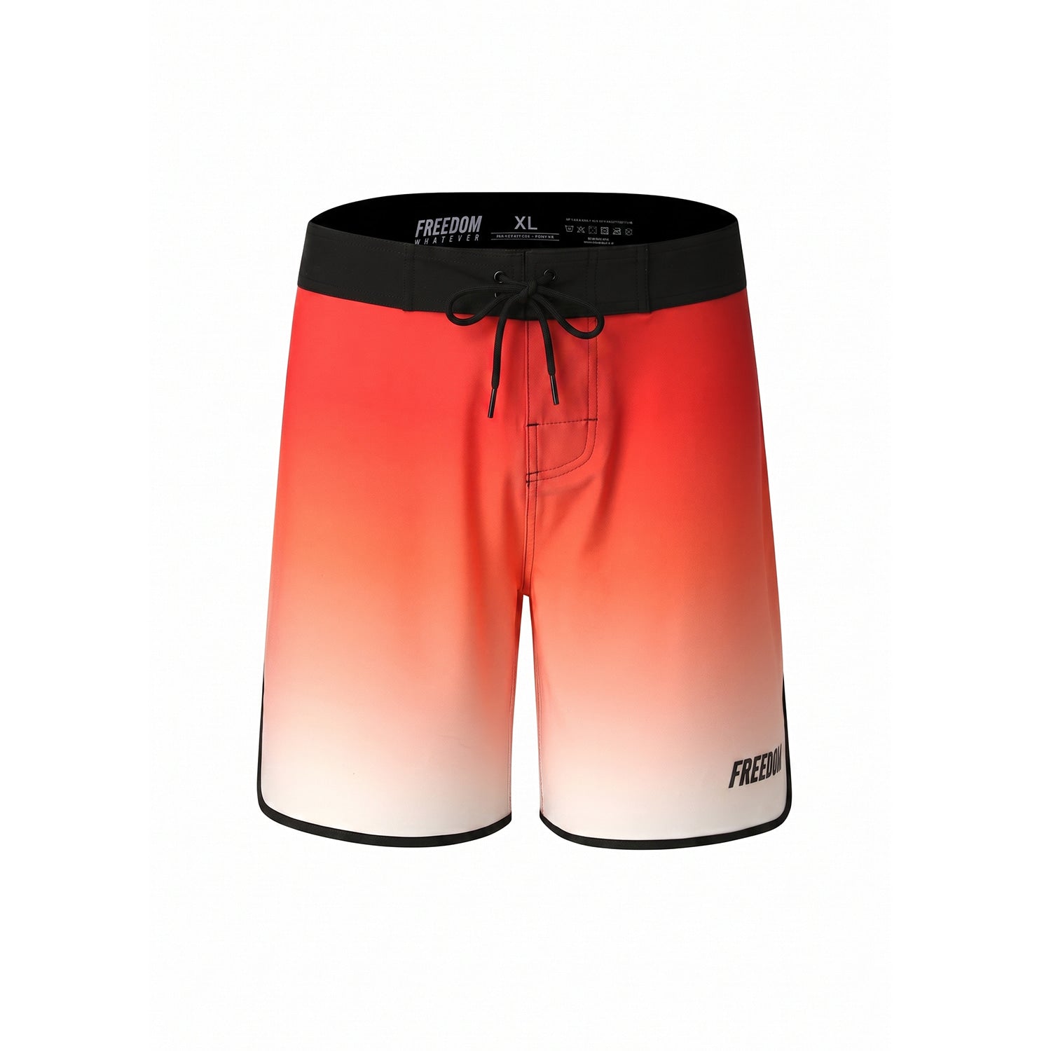 Freedom Boardshorts (Black/Red)