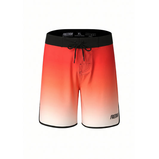 Freedom Boardshorts (Black/Red)