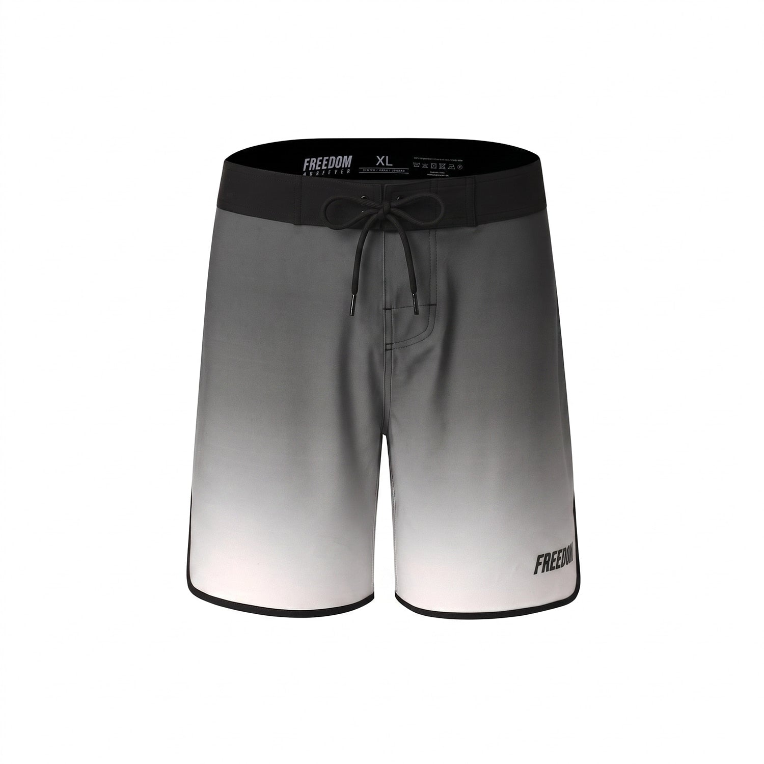 Freedom Boardshorts (Black/White)