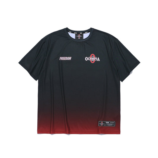 Olympia Gradient Air Short Sleeve T-Shirt (Black)