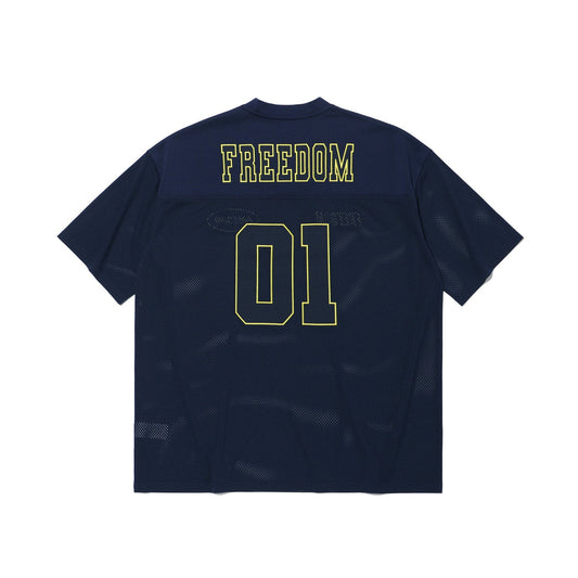 Freedom Mesh Rugby Jersey (Navy)