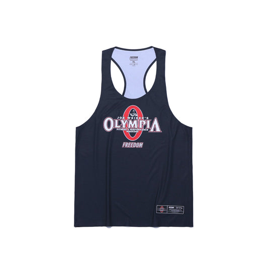 Olympia Big Logo Air Singlet (Black)