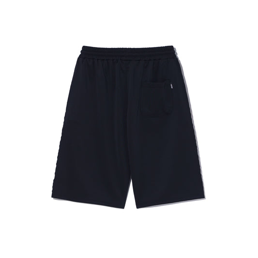Lucky Lettering Bermuda Shorts (Black)