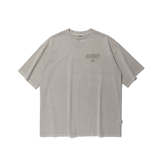 ALLRIGHT 24 Pigment T-Shirts (Beige)
