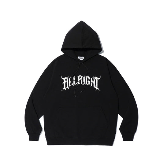 ALLRIGHT X 3 Hoodie (Black)