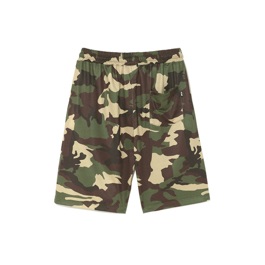 Basic Mesh Bermuda Shorts (Light Camo)