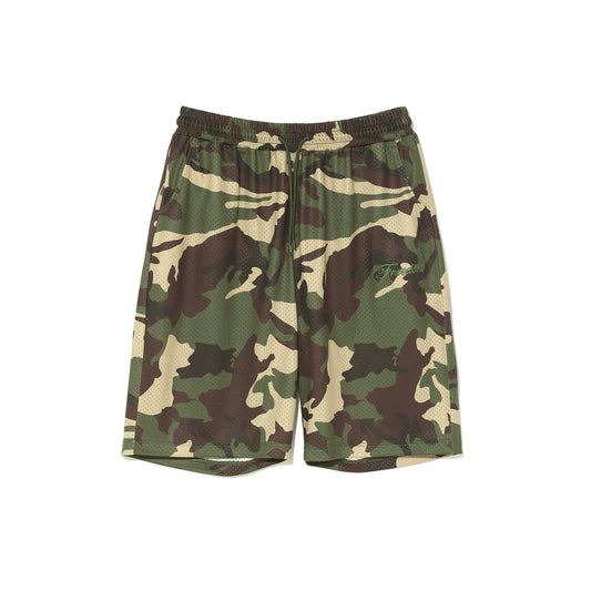 Basic Mesh Bermuda Shorts (Light Camo)
