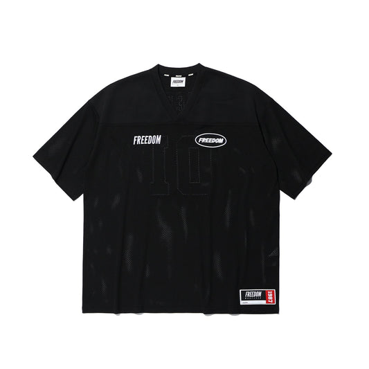 FREEDOM Mesh Rugby Jersey (Black)