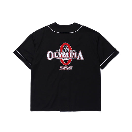 Olympia Baseball Jersey (Black)