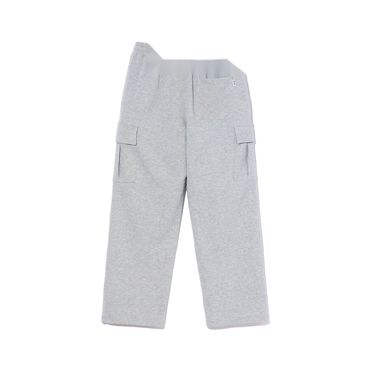 Small Logo Wide Cargo Sweatpants (Melange)