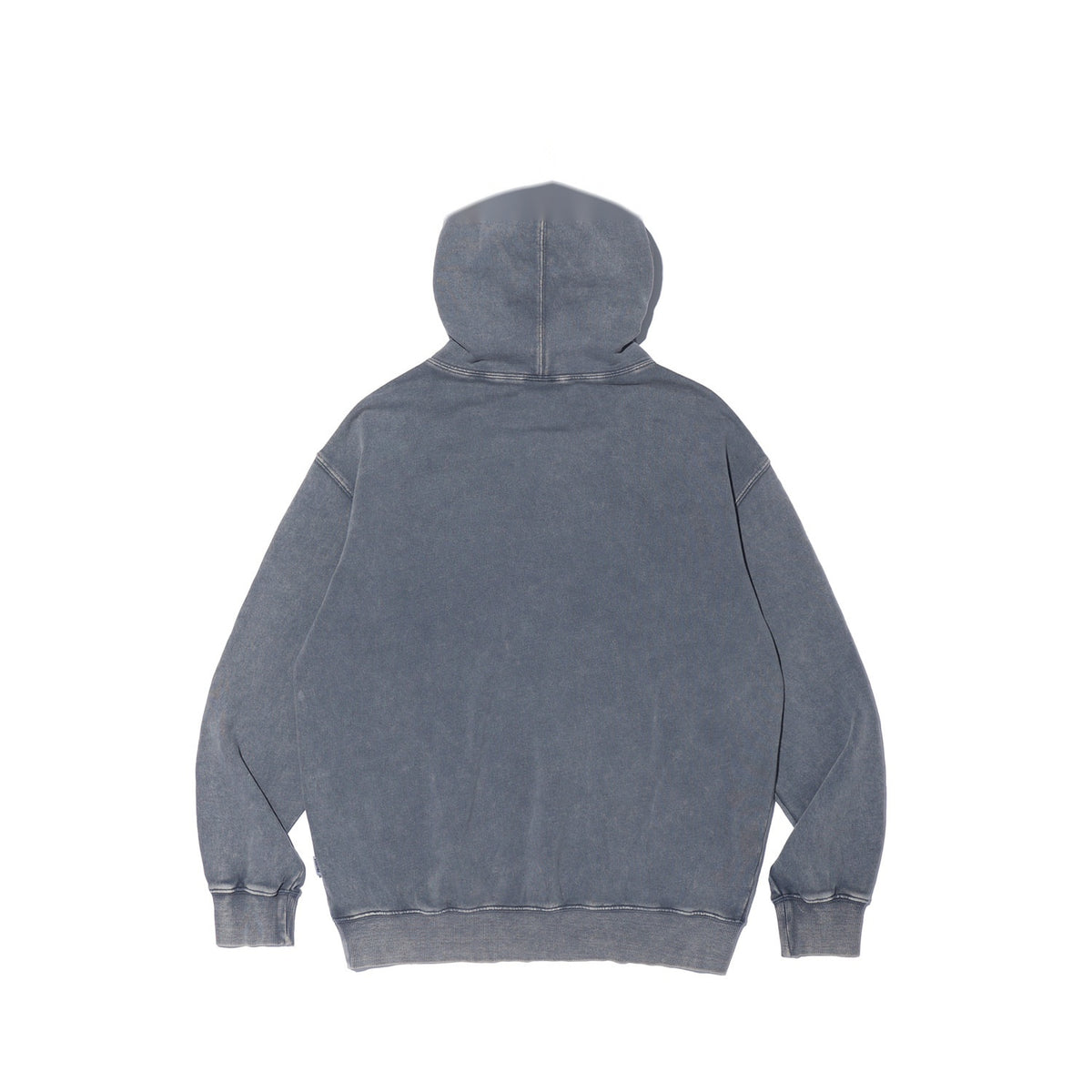 Damaged Applique Pigment Hood (Charcoal)