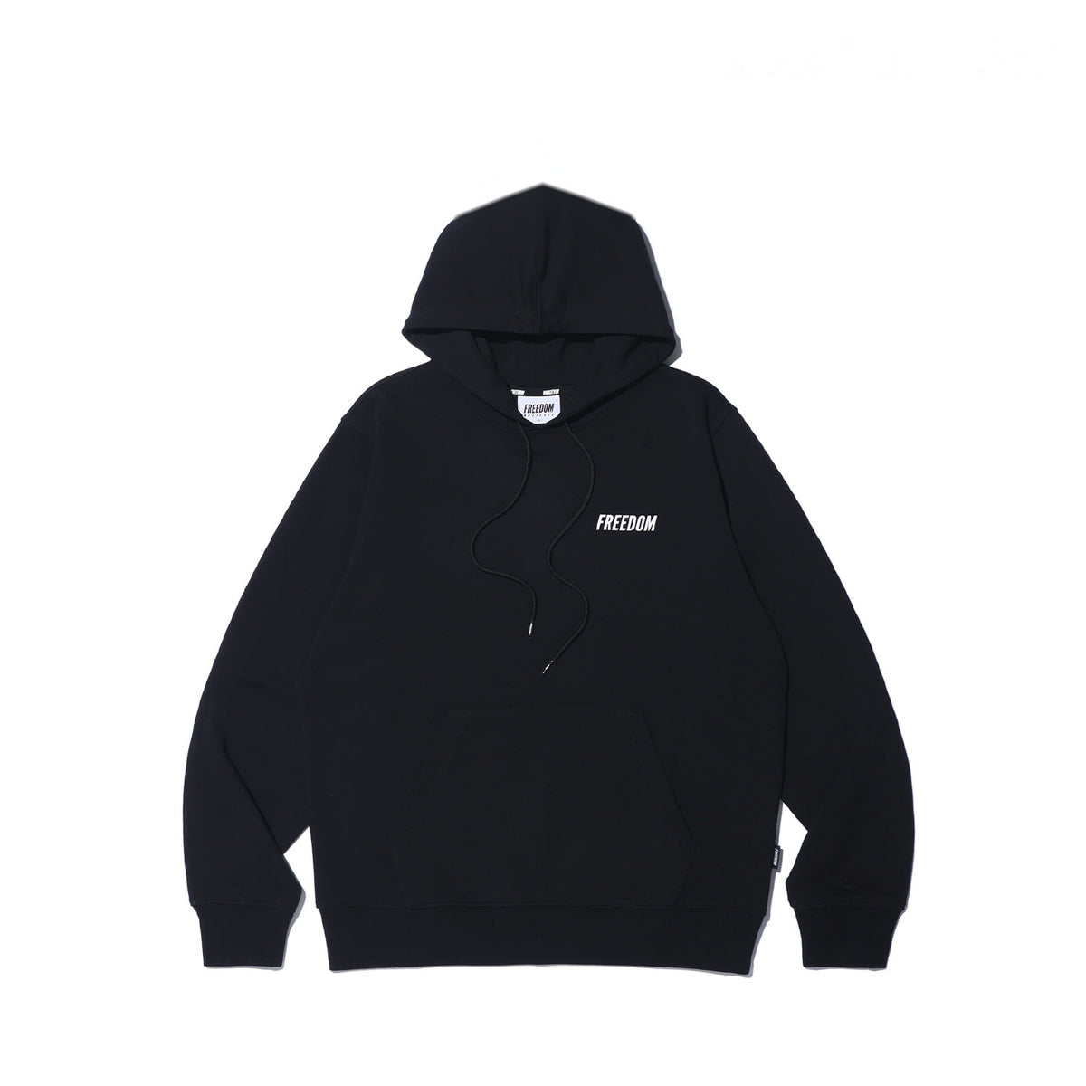 Basic Cotton Regular Hoodie (Black)