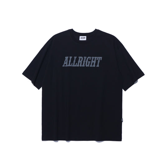 ALLRIGHT Black Horse Overfit T-Shirt (Black)