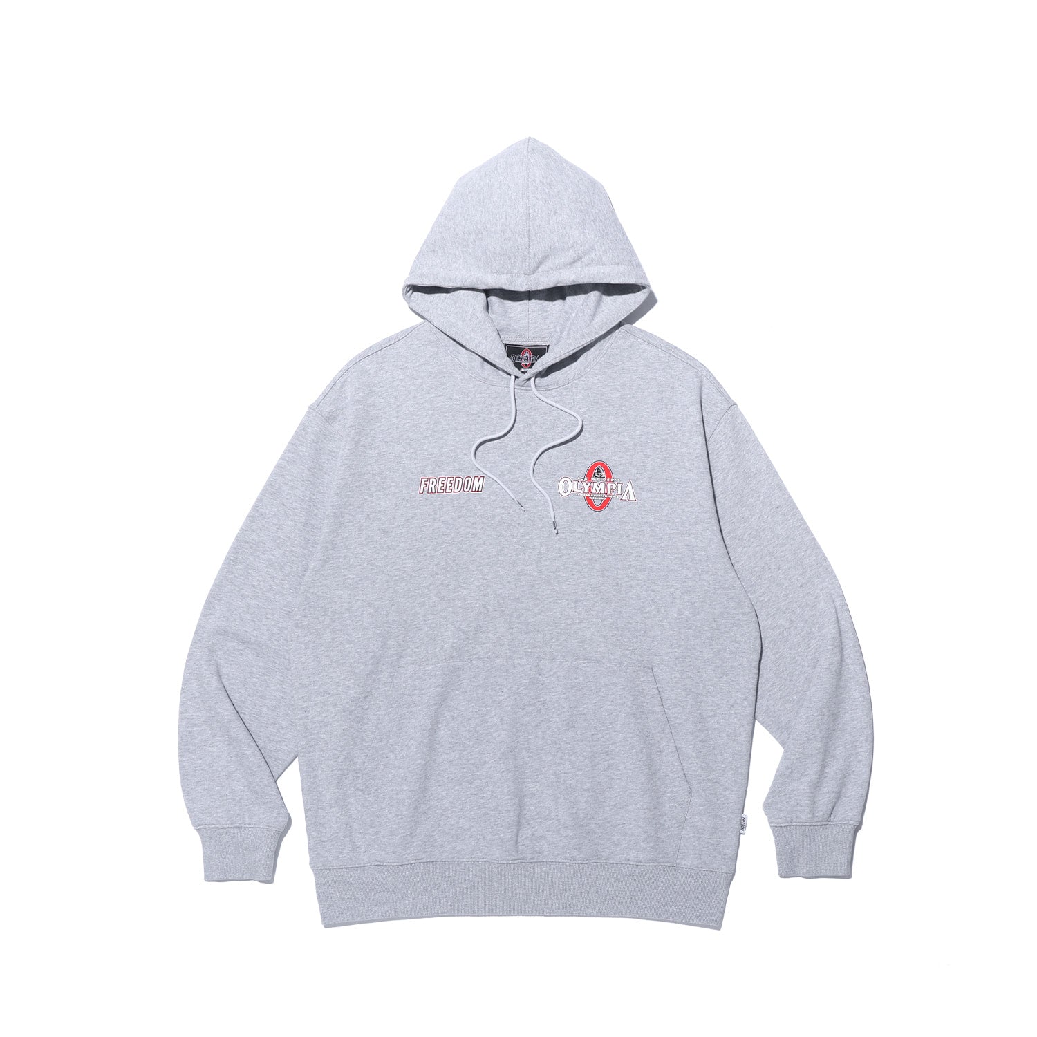 Olympia Small Logo Hoodie (Gray)