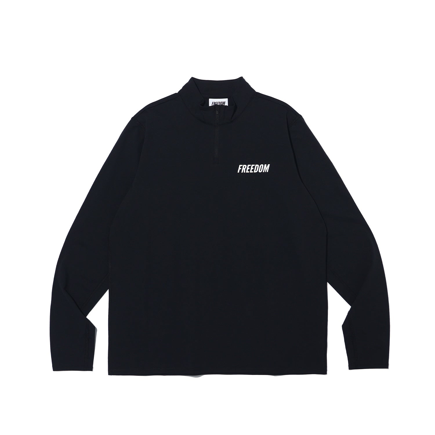 Essential Active Half-Zip (Black)