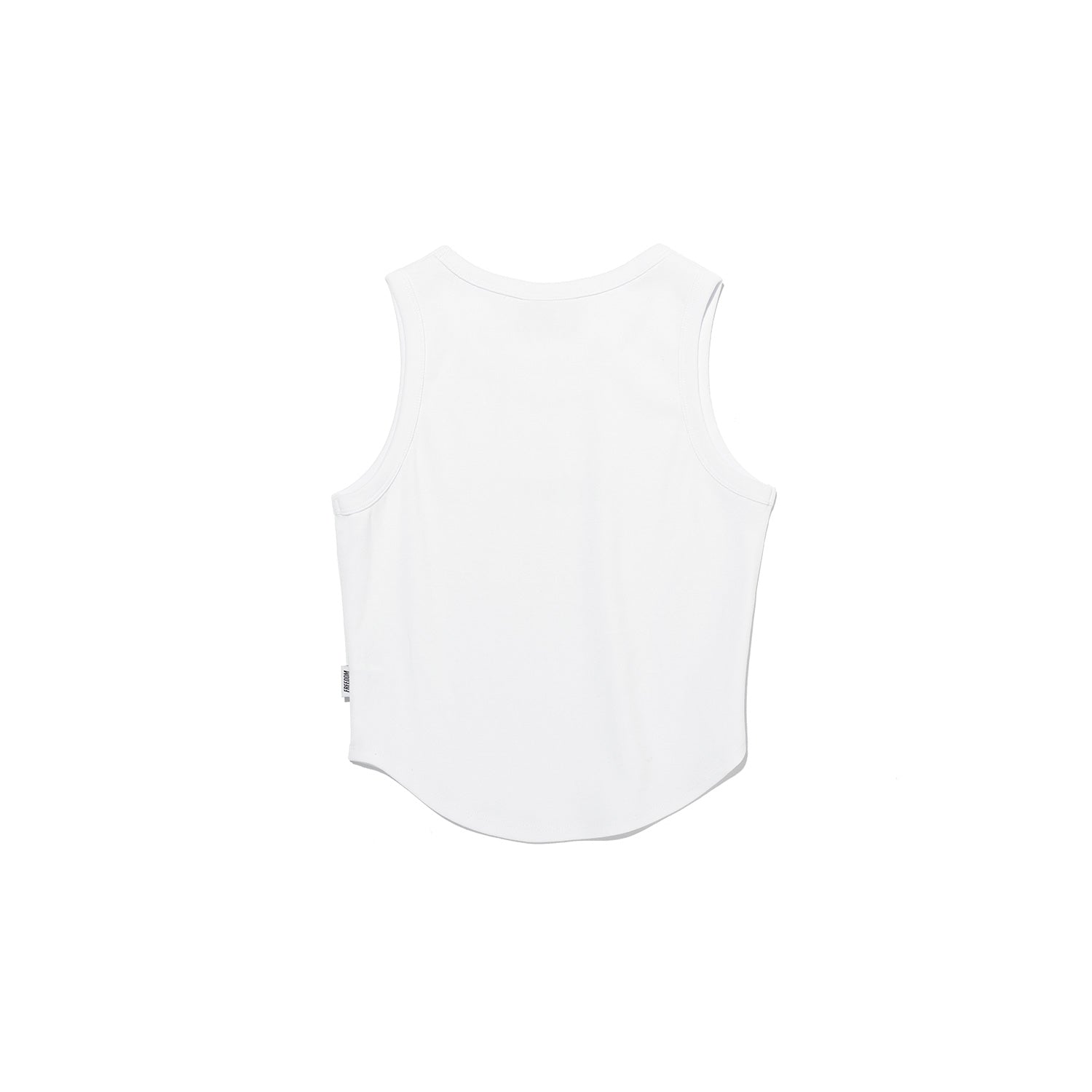 Women's Small Logo Sleeveless (White)