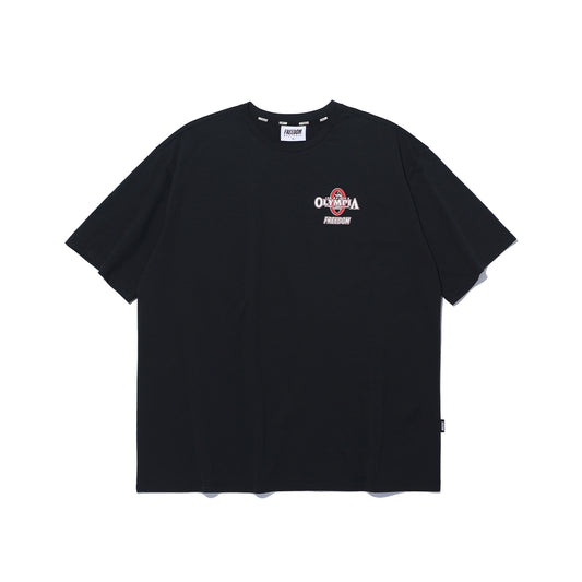 Olympia Essential Semi-Overfit T-Shirt (Black)