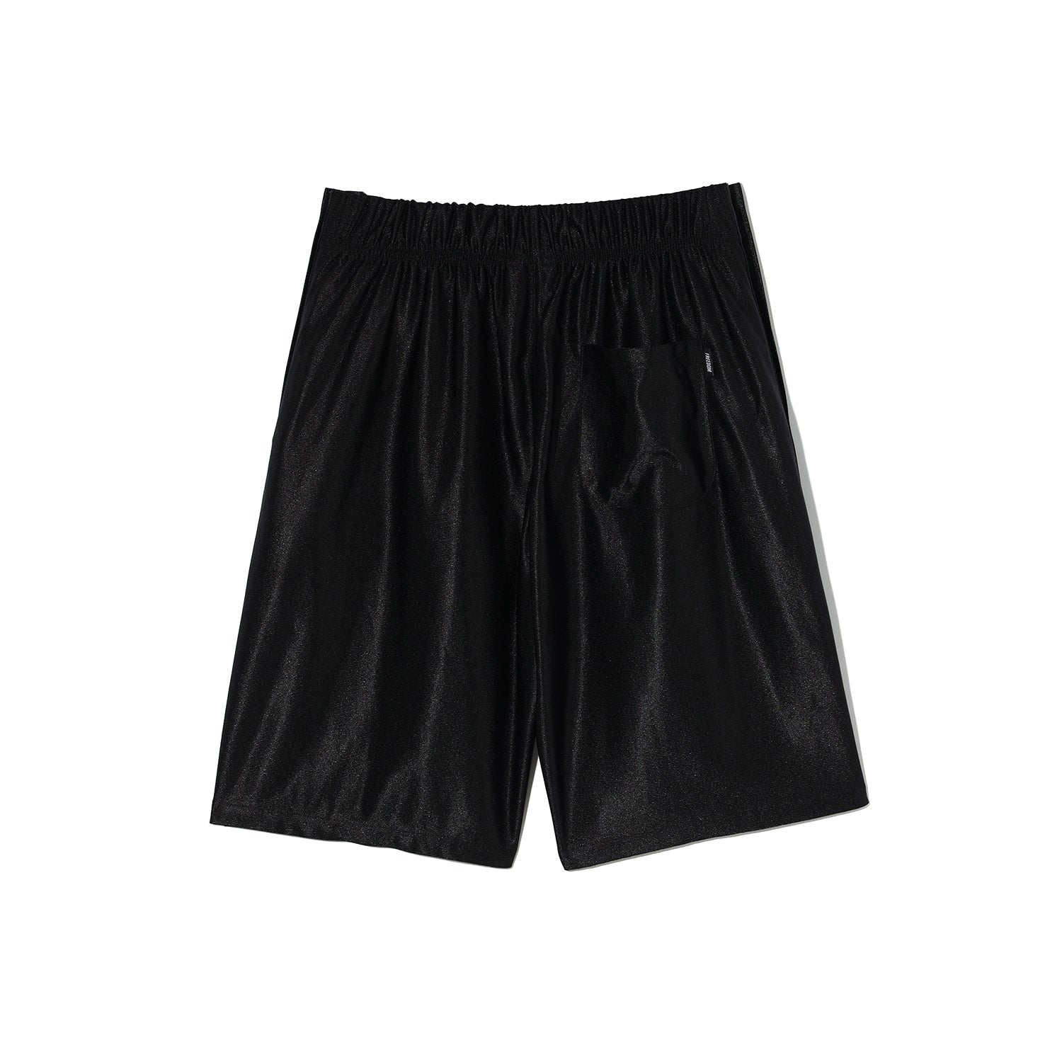 Side Snap Basketball Shorts (Black)