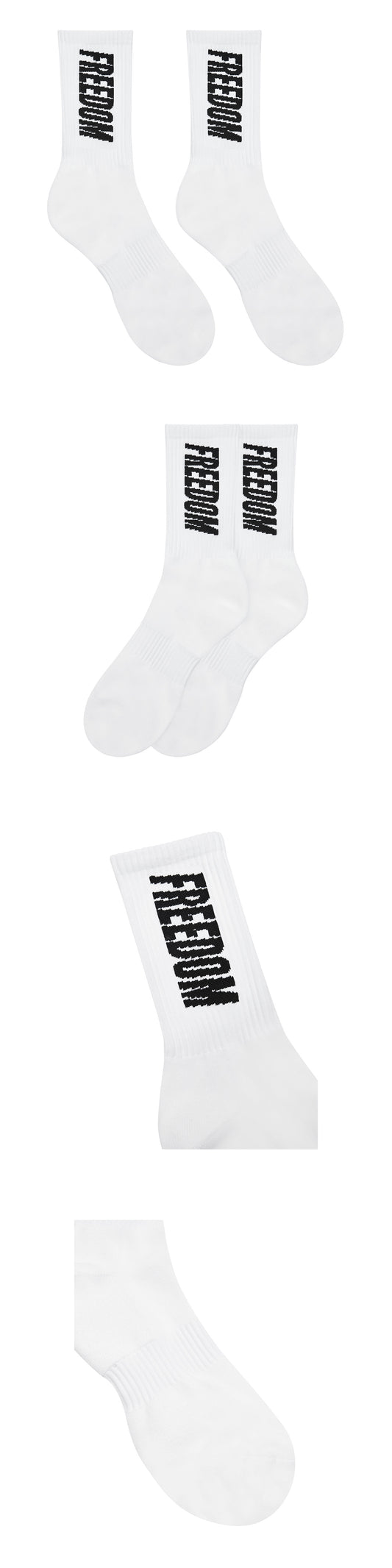 FREEDOM New Socks (White)