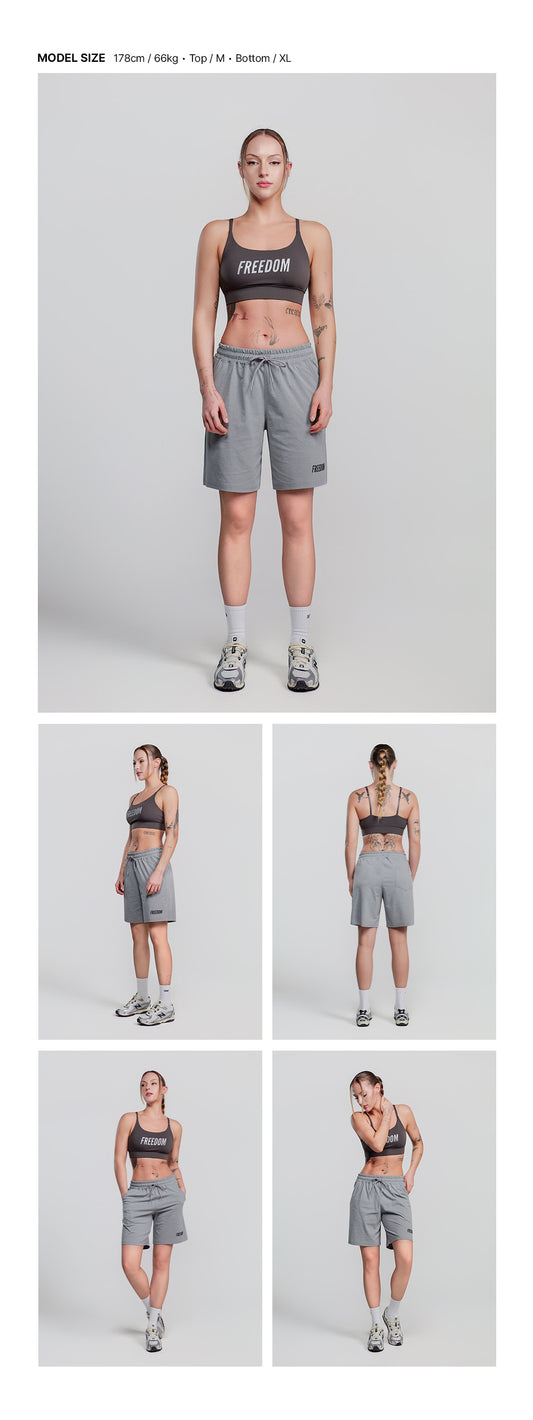 Essential 5-Inch Shorts (Grey)