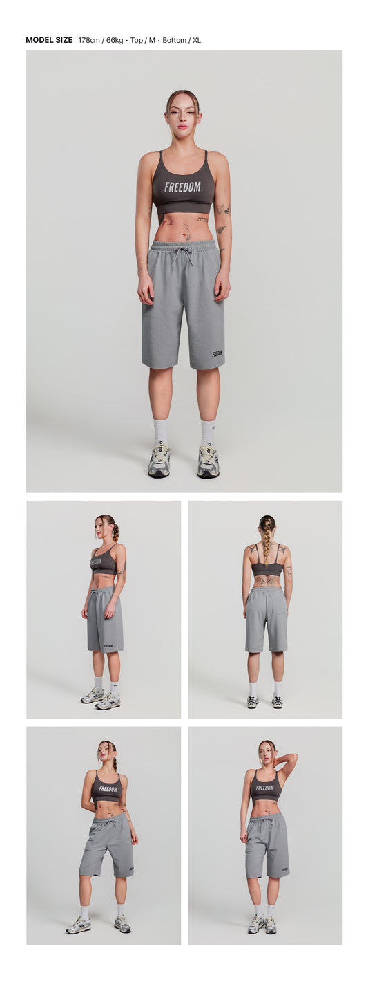 Essential Bermuda Shorts (Grey)