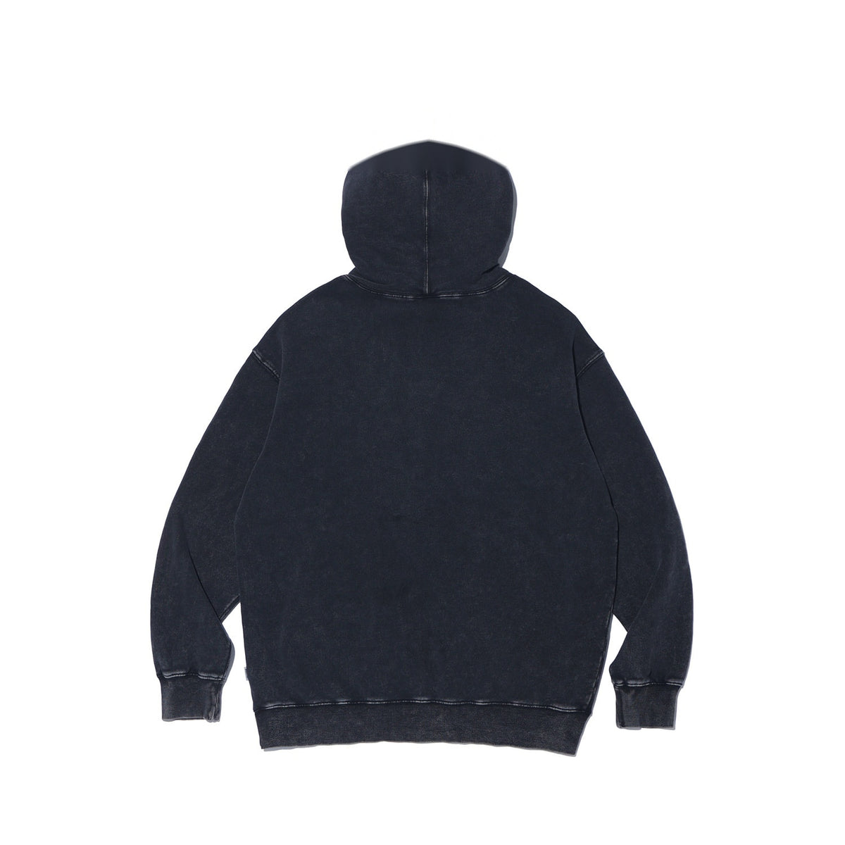 Damaged Applique Pigment Hood (Black)
