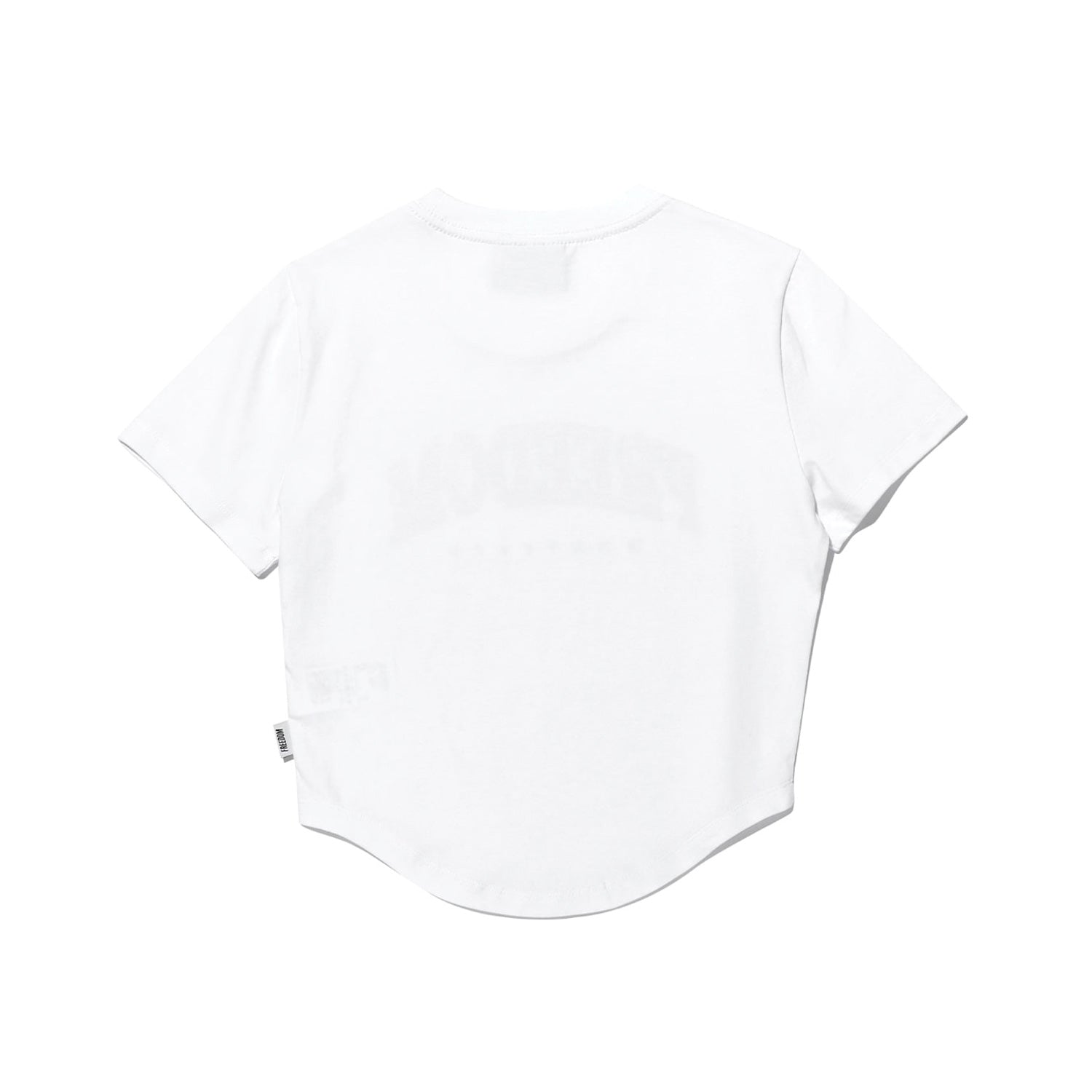 Freedom Arch Logo Crop T-Shirts (White)