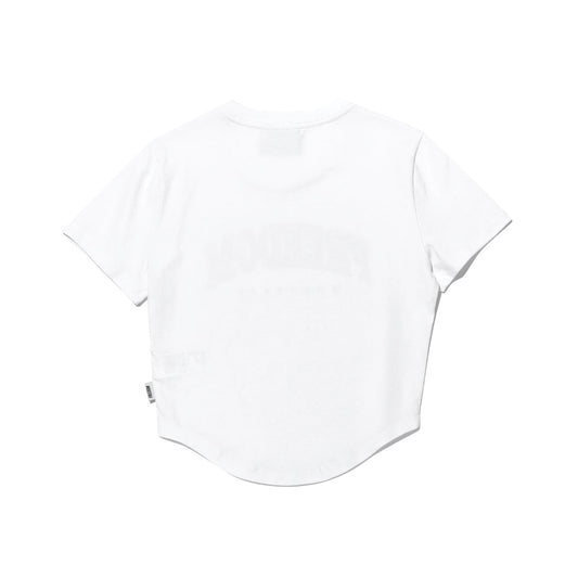 Freedom Arch Logo Crop T-Shirts (White)