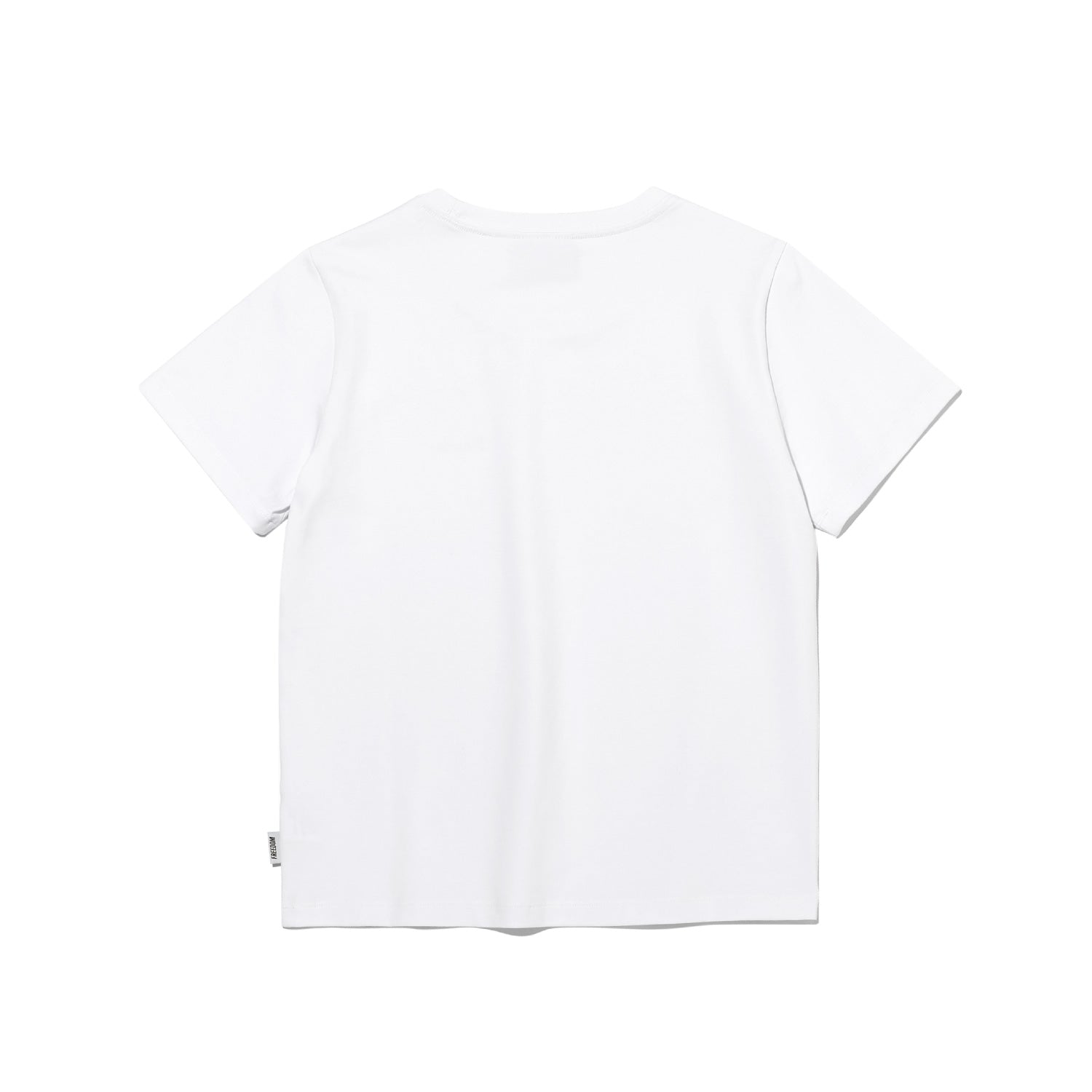 Women's Small Logo Standard Fit Short Sleeve (White)