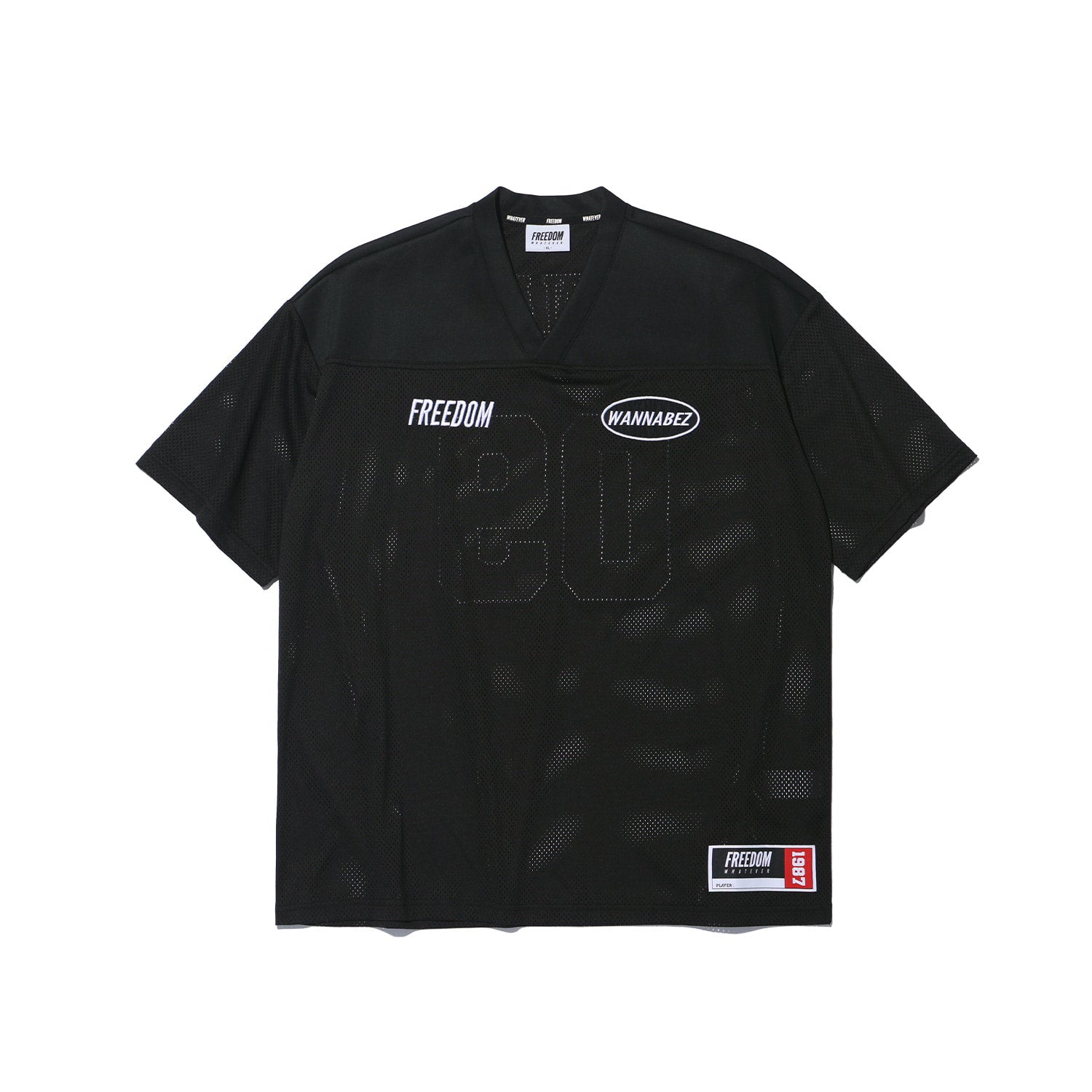 Wannabez Rugby Jersey (Black)