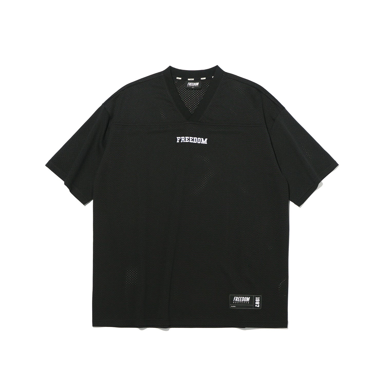 Entire Mesh Rugby Jersey (Black)