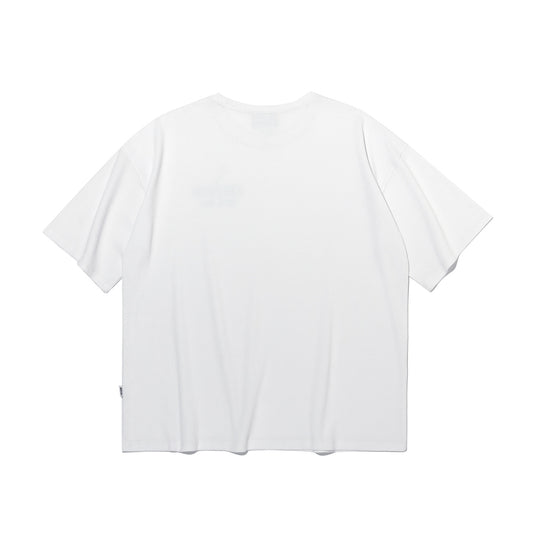 1987 Waffle Oversized T-shirt (White)