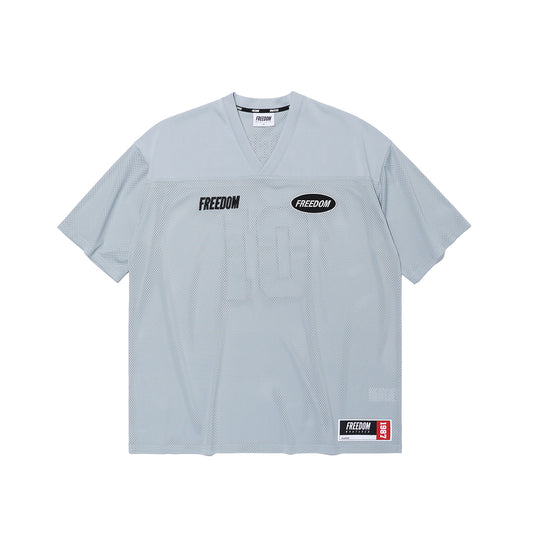 FREEDOM Mesh Rugby Jersey (Gray)