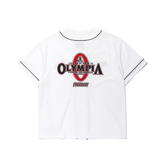 Olympia Baseball Jersey (White)