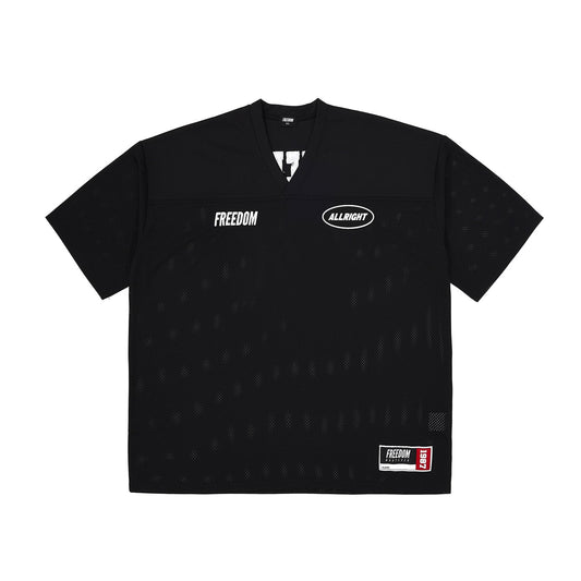 ALLRIGHT Mesh Rugby Jersey (Black)