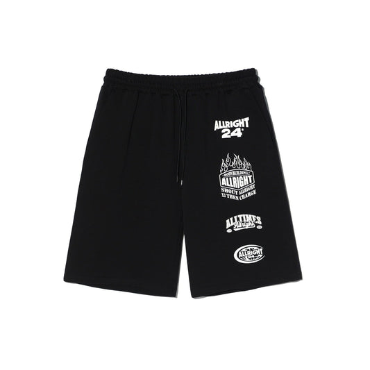 ALLRIGHT X 3 Bermuda Shorts (Black)