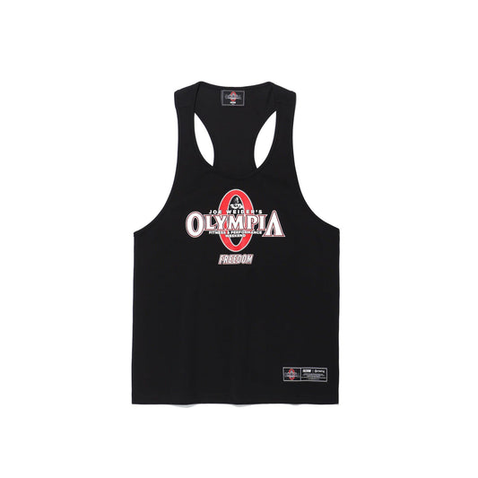 Olympia Big Logo T-Back Sleeveless (Black)