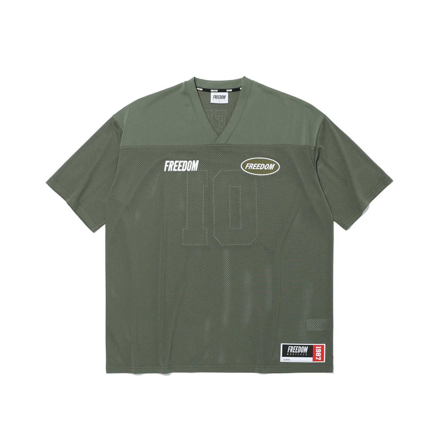 Freedom Mesh Rugby Jersey (Khaki)