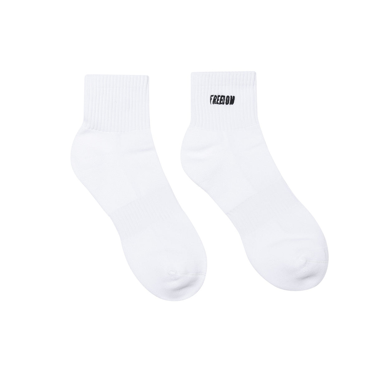 Half Small Logo Socks (White)